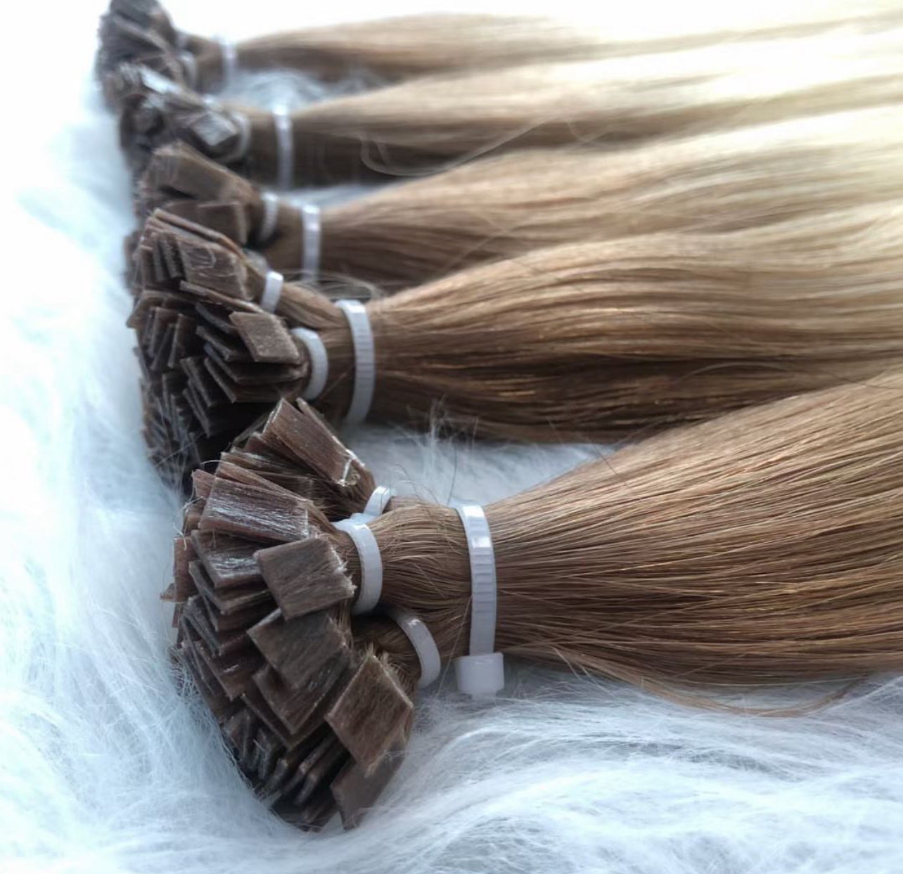 K-Tips Ombre  #2 Dark Brown & #18 Ash Blonde