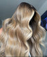 Tape-Ins ombre + Highlight #6 Chestnut & #22 Beachy Blonde