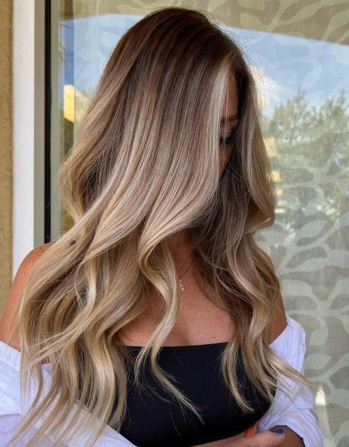 K-Tips Ombre #4 + Highlights  #18 Ash Blonde & #27 Honey Blonde