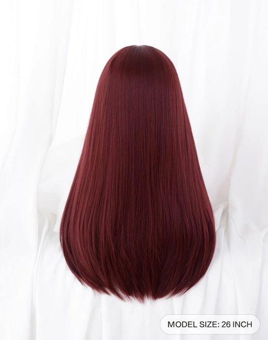 Weft Hair #99J Burgundy