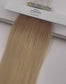 Weft Hair #6 Chestnut & #613 Barbie Blonde