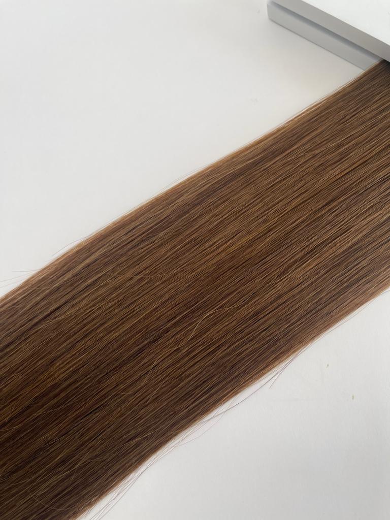 Weft Hair #4 Chocolate Brown