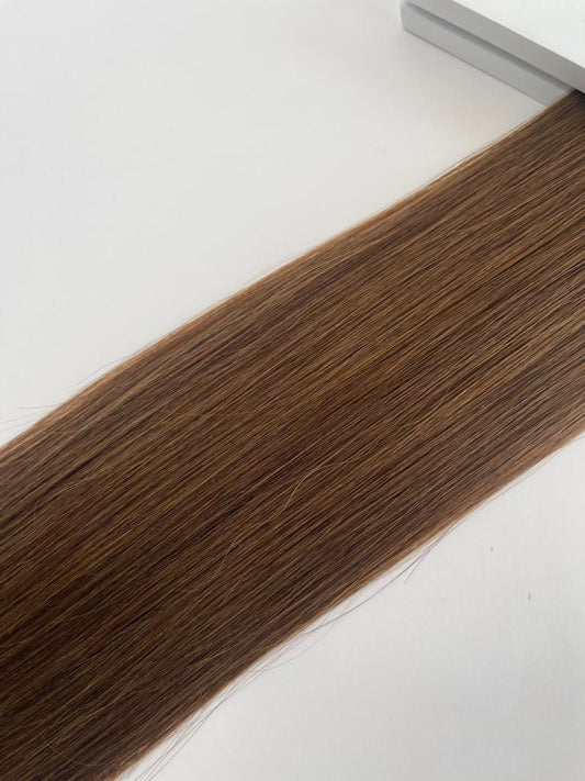 Weft Hair #4 Chocolate Brown