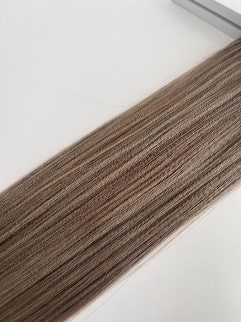 Weft Hair #18 Ash Brown