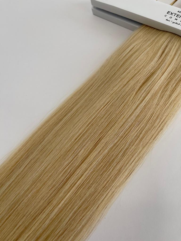 Weft Hair #24 Champagne Blonde