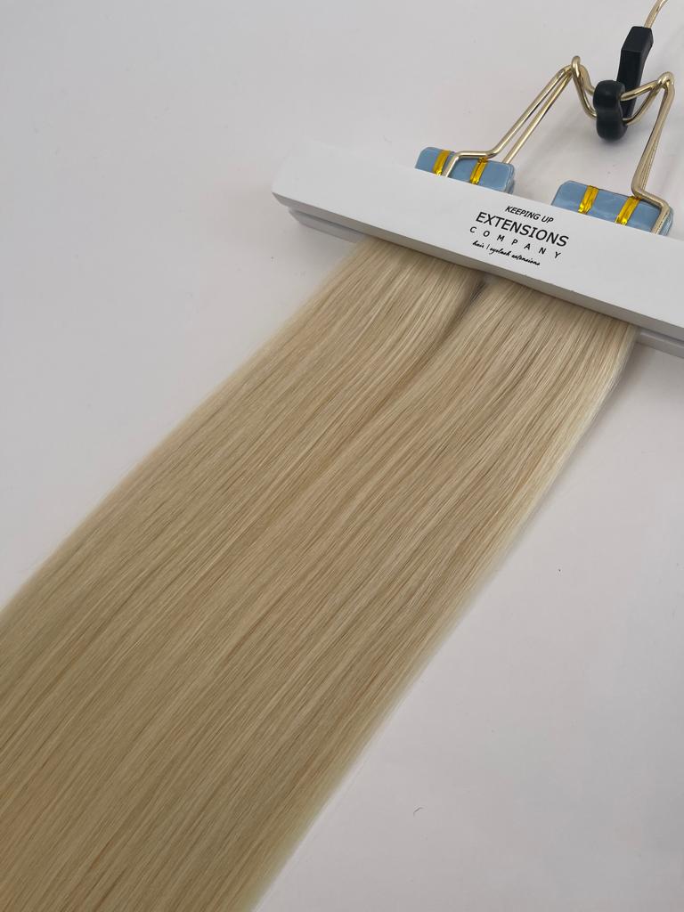 Weft Hair #60 Ice Blonde