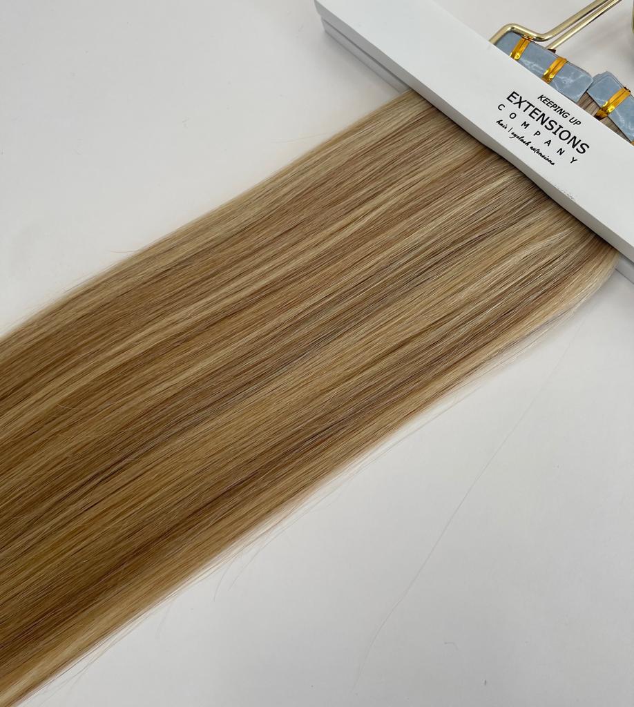 Weft Hair #22 Beachy Blonde & #27 Honey Blonde