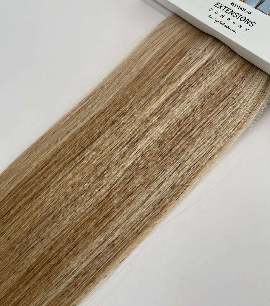 Weft Hair #24 Champagne Blonde & #27 Honey Blonde